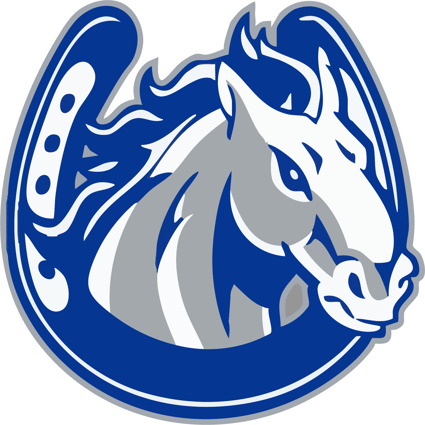 Pioneer Mustangs Spirit Wear logo