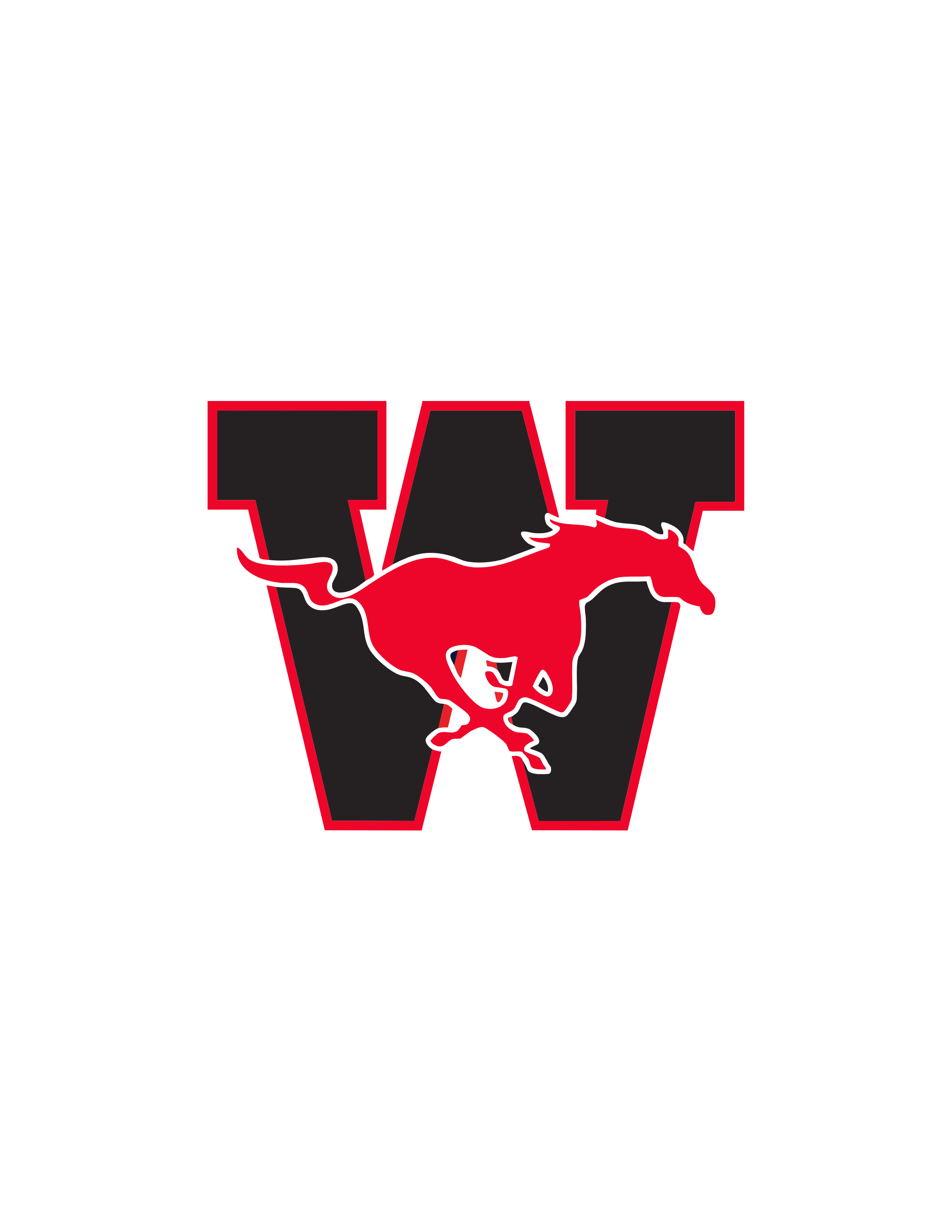 Fairfield Warde Mustangs Spirit Wear logo
