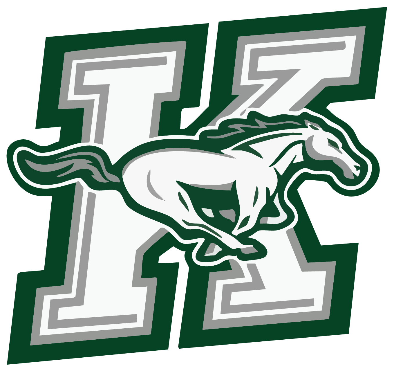 Richard King Mustangs Spirit Wear logo