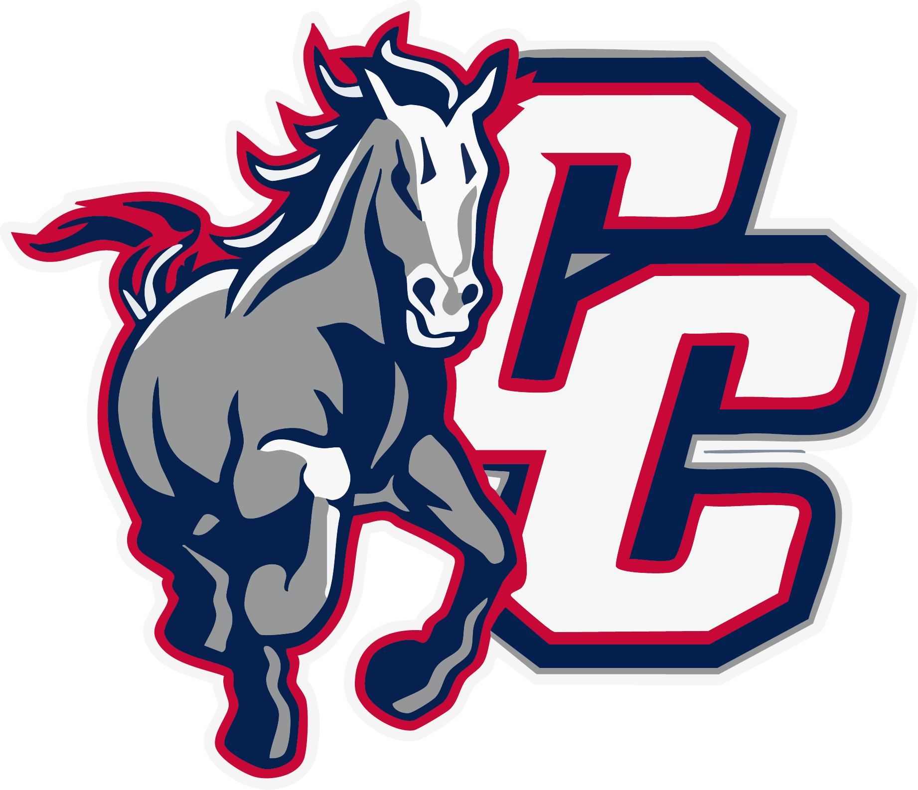 Crimson Cliffs Mustangs Spirit Wear logo
